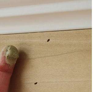 Build a fireplace surround with mantel shelf