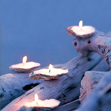 Crafts with seashells 