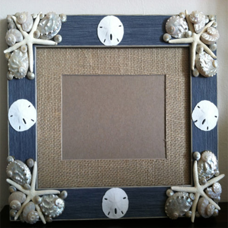 Crafts with seashells 