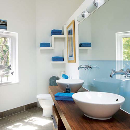 Give bathroom a 2-day makeover 