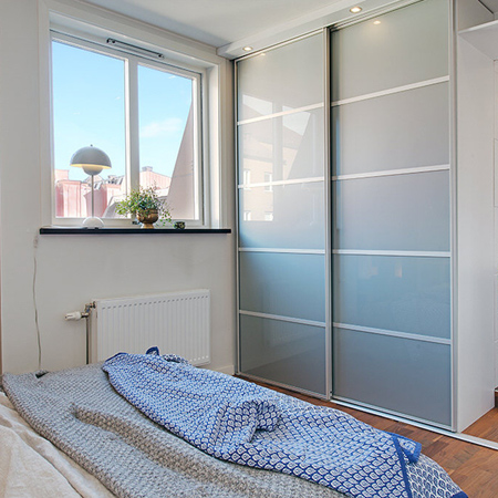 Small converted ceiling living space