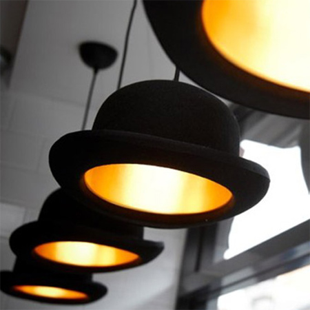 Jeeves and Wooster hat lights