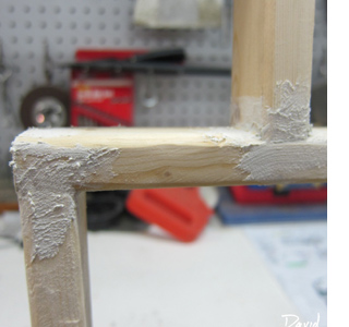 DIY west elm window headboard