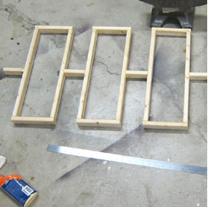 DIY west elm window headboard