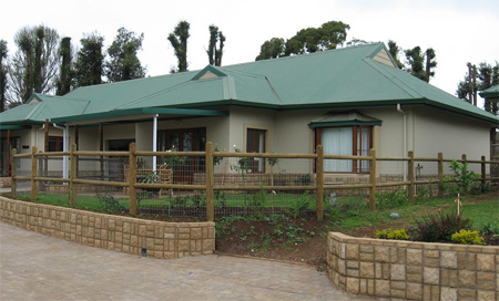 Building with shuttered concrete Kwikblox 