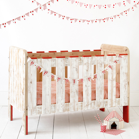 childrens furniture reclaimed timber wood distressed finish child friendly varnish and paint
