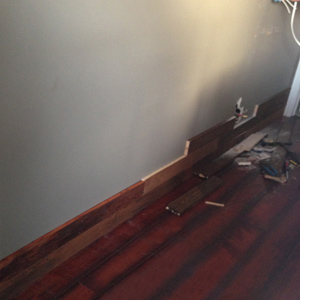 Wood panelling for walls