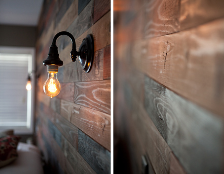 Wood panelling for walls