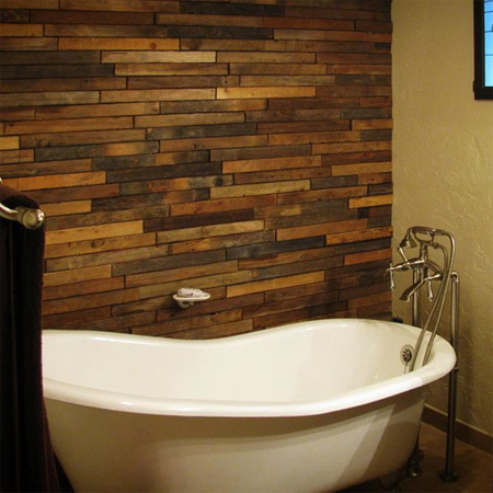 Wood panelling for walls