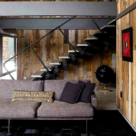 Wood panelling for walls