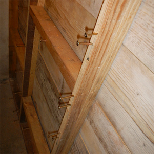 Build a timber interior wall 