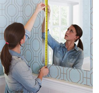 easy frame bathroom mirror