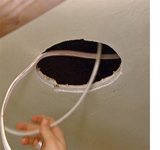 Install a reclaimed timber ceiling