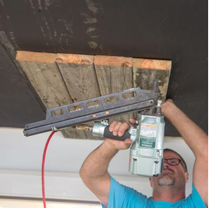 Install a reclaimed timber ceiling