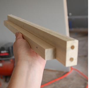 Make a vintage bathroom vanity 