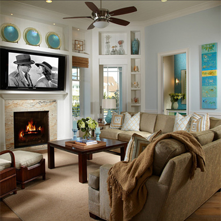 Decorate a holiday or vacation home 