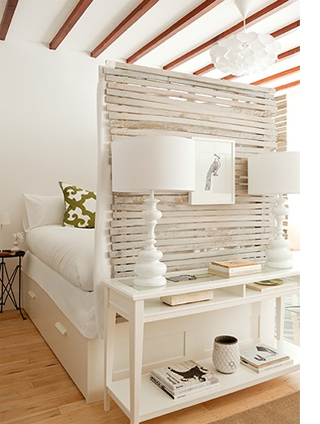 small cramped home studio aparment with lots of style and space