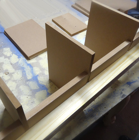 Make a bookcase tower 
