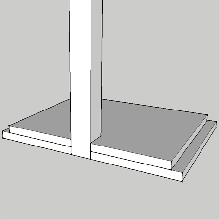 Make a bookcase tower 