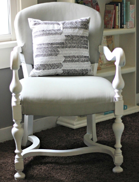 How to paint upholstered furniture 