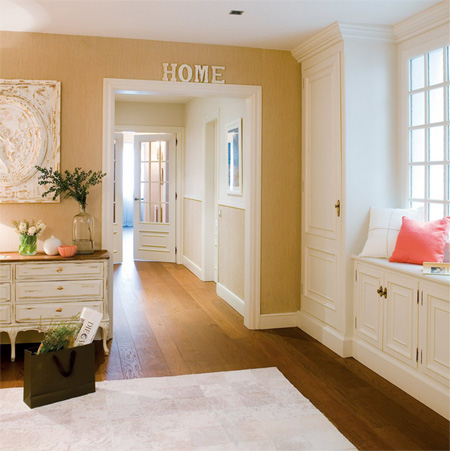 decorate a warm entrance hall ideas