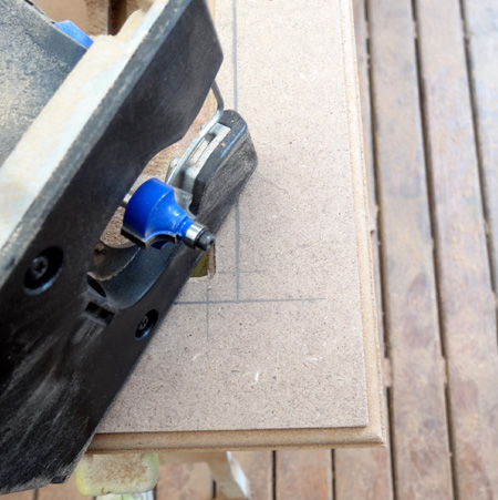 DIY vintage picture gallery 