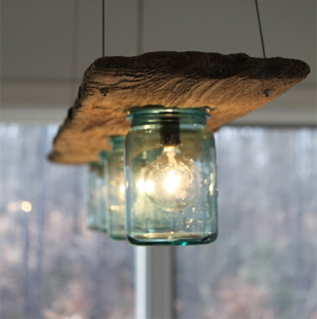 mason jar light fitting pendant lamp