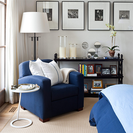 add feature wall gallery for interest and to inject personality