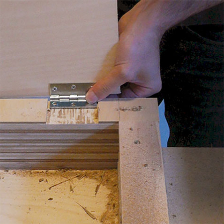 Multi-purpose flip-up desk