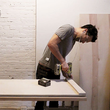 Multi-purpose flip-up desk