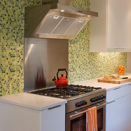 Mosaic tiles for kitchen backsplash at builders warehouse