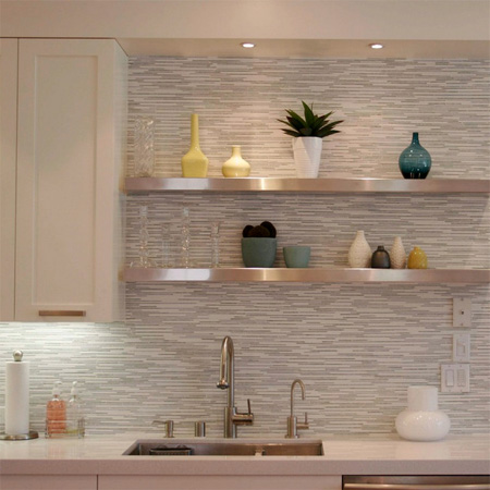 HOME DZINE Kitchen | Mosaic tiles for kitchen backsplash