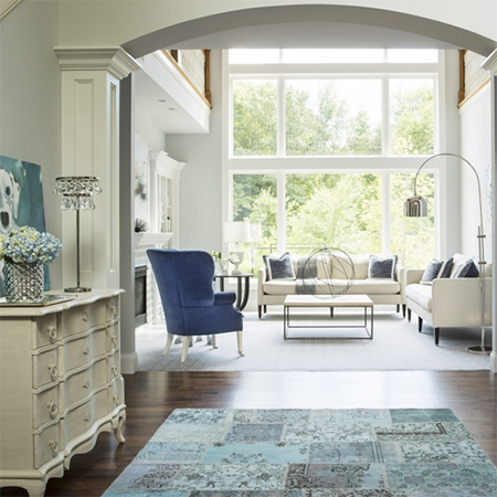 White, whether walls and trim or just a few accent pieces, dress any home with timeless elegance