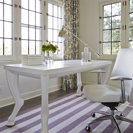 White, whether walls and trim or just a few accent pieces, dress any home with timeless elegance