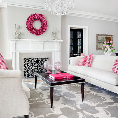 White, whether walls and trim or just a few accent pieces, dress any home with timeless elegance