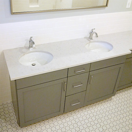 bathroom makeover renovate ideas for rental home flat