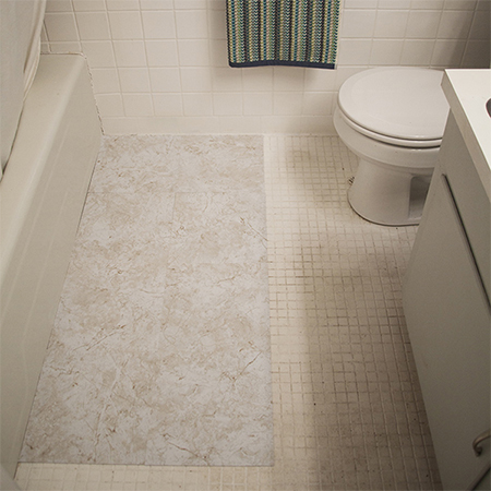 bathroom makeover renovate ideas for rental home flat