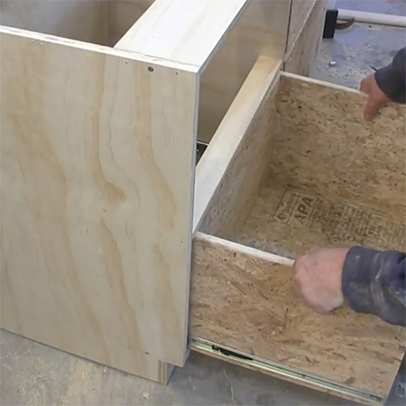 how to measure and mount ball bearing drawer sliders or runners fit drawers