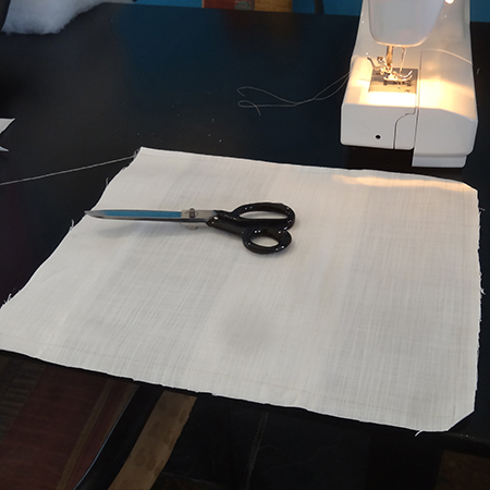 making outdoor cushions for garden breakfast table