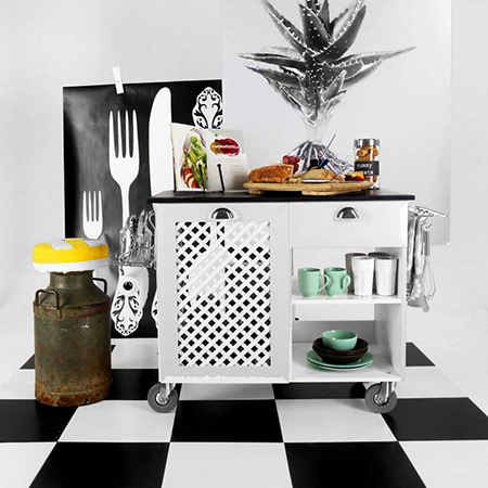 ucan mobile storage trolley for kitchen garage craft or hobby room