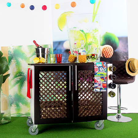 ucan mobile bar entertainment storage centre