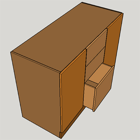 How to make a bathroom vanity