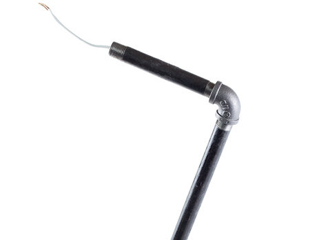 Industrial style table lamp 