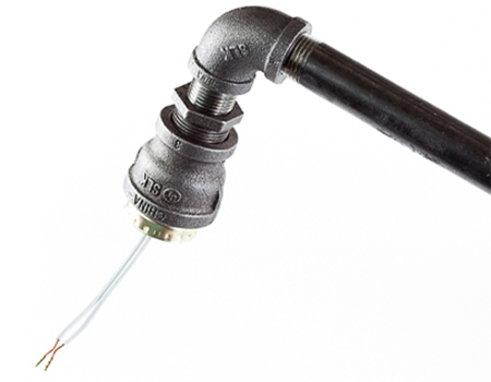 Industrial style table lamp 