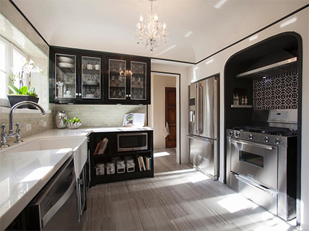 Kitchen renovations that won't empty your wallet black kitchen