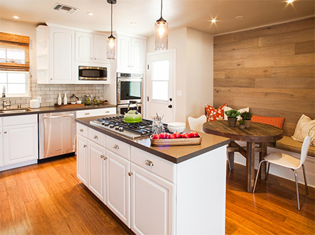 Kitchen renovations that won't break your wallet wood panelling