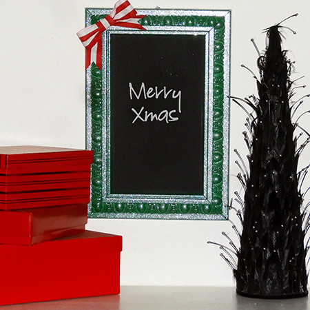 rust oleum chalkboard spray menu board for festive season ideas