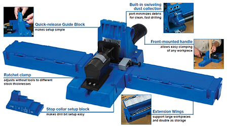 kreg k5 pockethole jig system from tools 4 wood