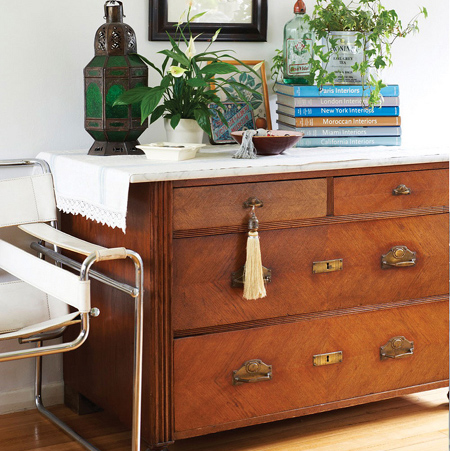 Add the beauty of wood furniture and accessories to a home