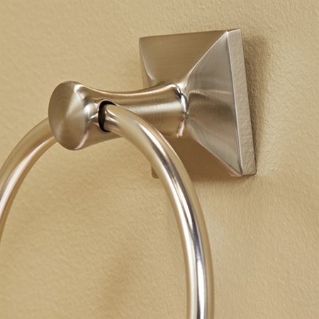 Fix up loose bathroom fittings 